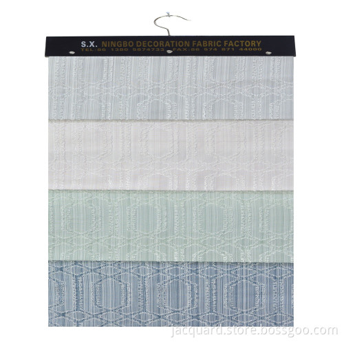 Ready Made Jacquard Eyelets Curtain
